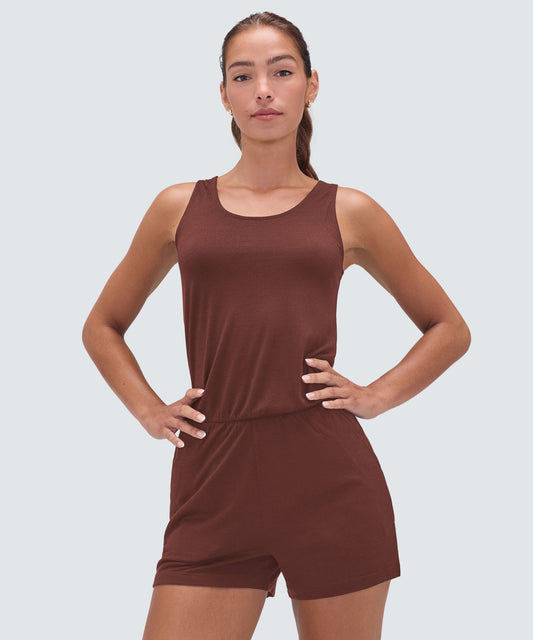 Women's Merino Travel Romper