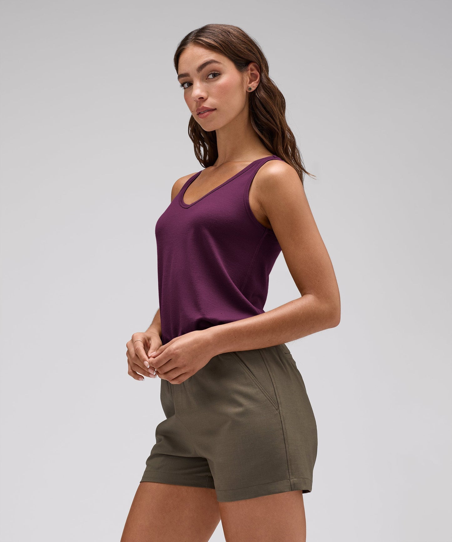 Women's Relaxed Merino V-Neck Tank
