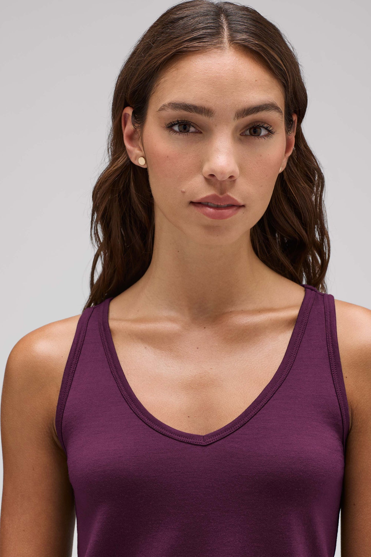 Women's Relaxed Merino V-Neck Tank