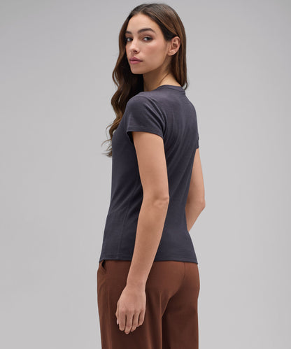 Women's Slim Merino Crew Neck T-Shirt
