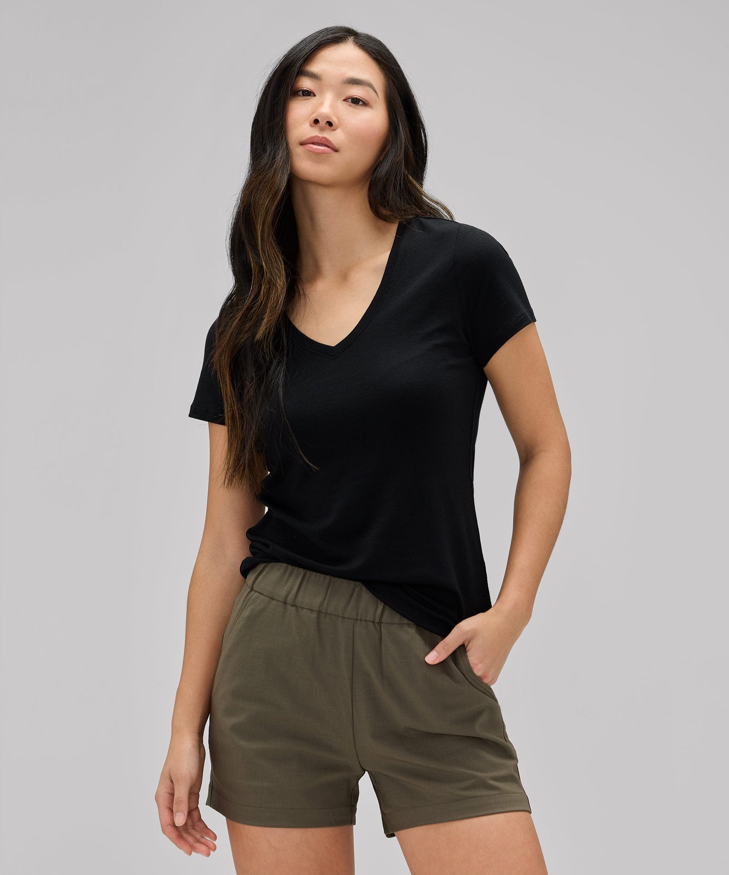 Women's Merino V-Neck T-Shirt