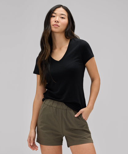 Women's Merino V-Neck T-Shirt