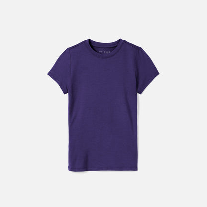 Women's Slim Merino Crew Neck T-Shirt