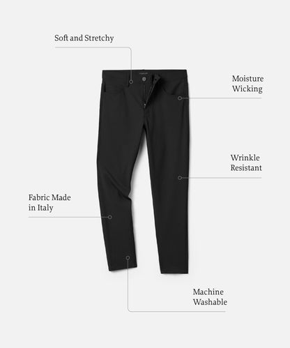 Women's Slim Merino Travel Pants
